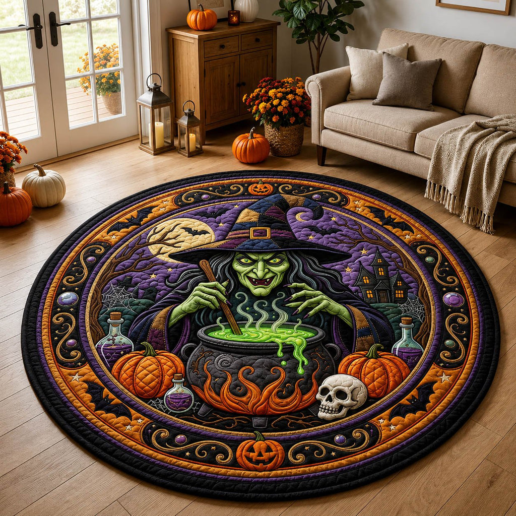 Magic Witch Round Mat Rug - Nature Design | Serene Home Decor
