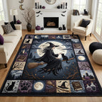 Magical Witch area rug in a living room
