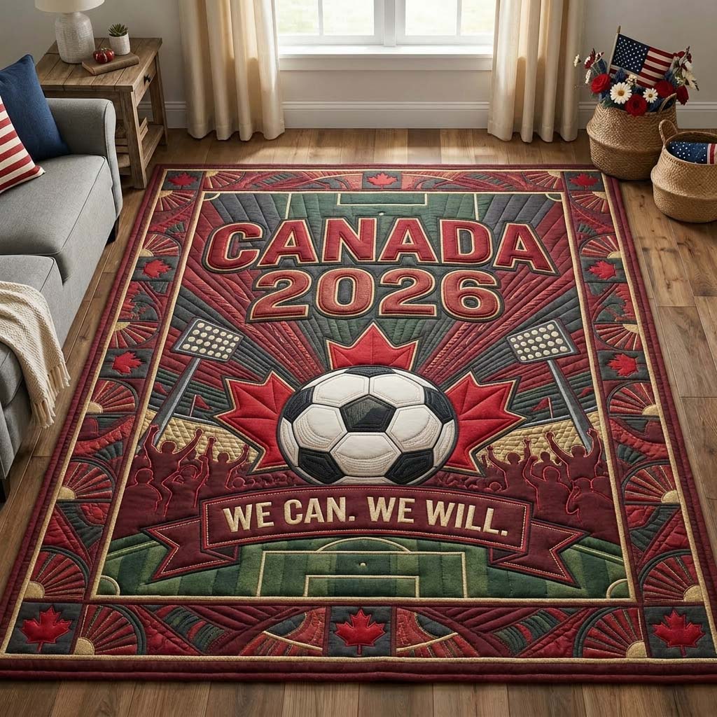 Maple Victory area rug in a living room