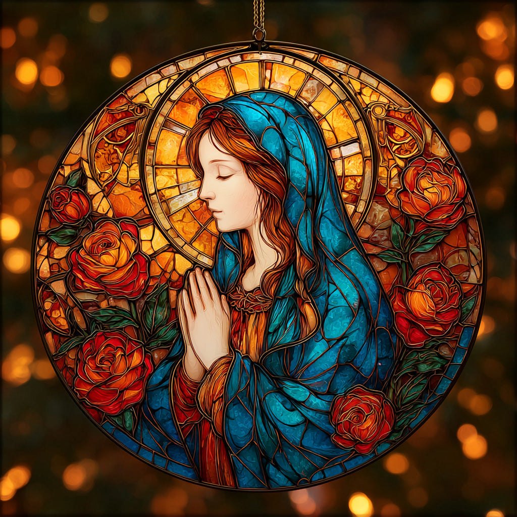 Mary Full of Grace Christmas Ornament