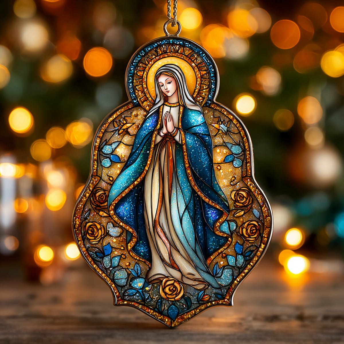 Mary Grace Christmas Ornament