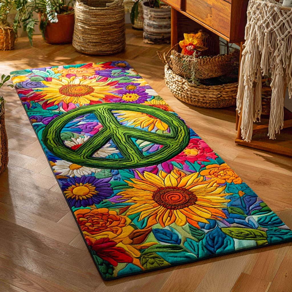 Meadow Dream Runner Carpet Runner Rug - Cute Pet Design | Animal Printed Runner Rug