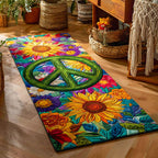 Meadow Dream Runner Carpet Runner Rug - Cute Pet Design | Animal Printed Runner Rug