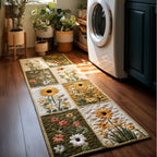 Meadow Glow Runner Rug - Nature Design | Serene Runner Rug