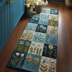 Meadow Glow Runner Rug - Nature Design | Serene Runner Rug