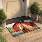 Meadow Rider Doormat - Nature Design | Printed Welcome Doormat