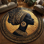 Melanin Legacy Round Mat Rug