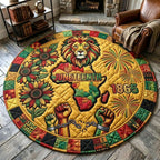 Melanin Legacy Round Mat Rug - Nature Design | Serene Home Decor