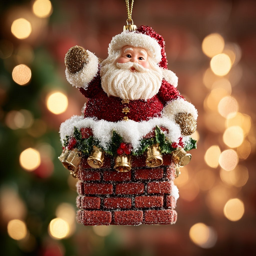 Merry Beard Christmas Ornament