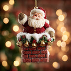 Merry Beard Christmas Ornament
