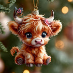Merry Blossom Christmas Ornament