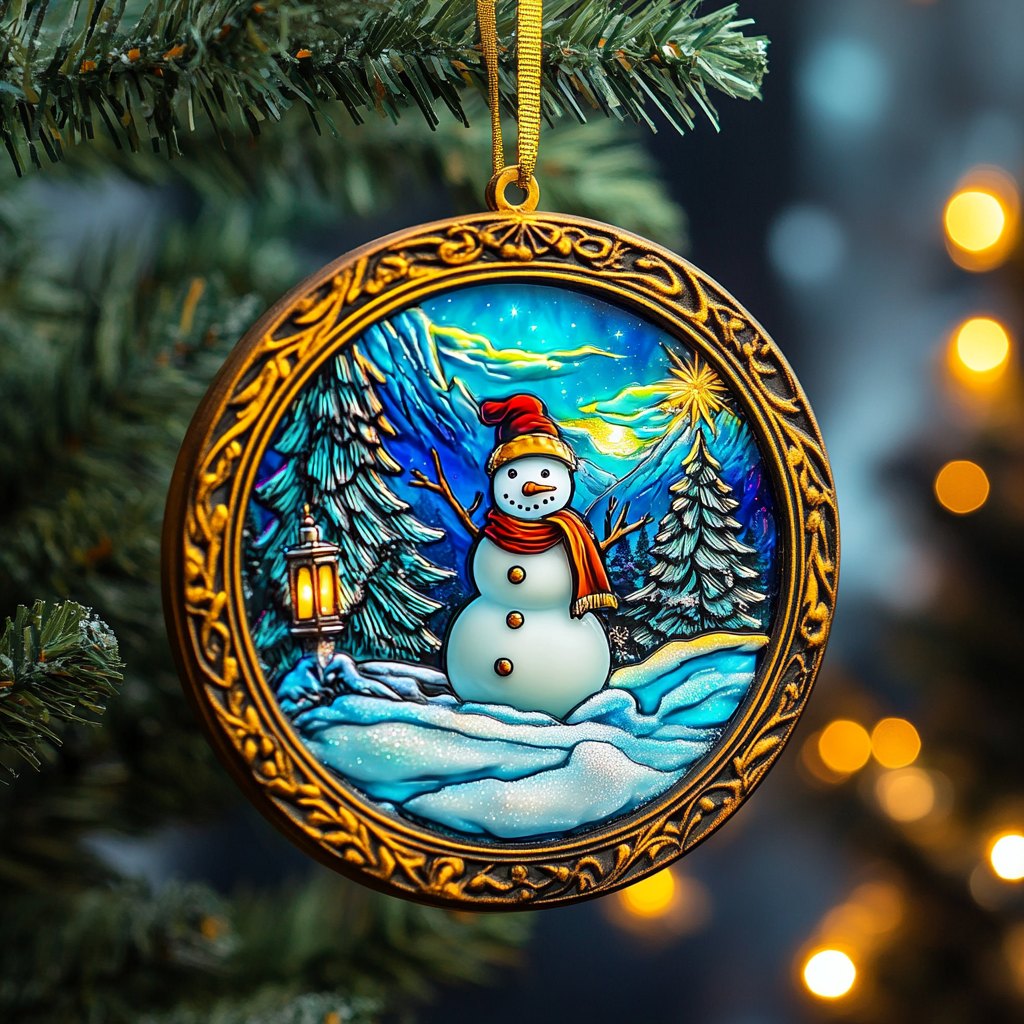 Cardinal Glory Christmas Ornament