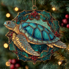 Merry Shell Christmas Ornament