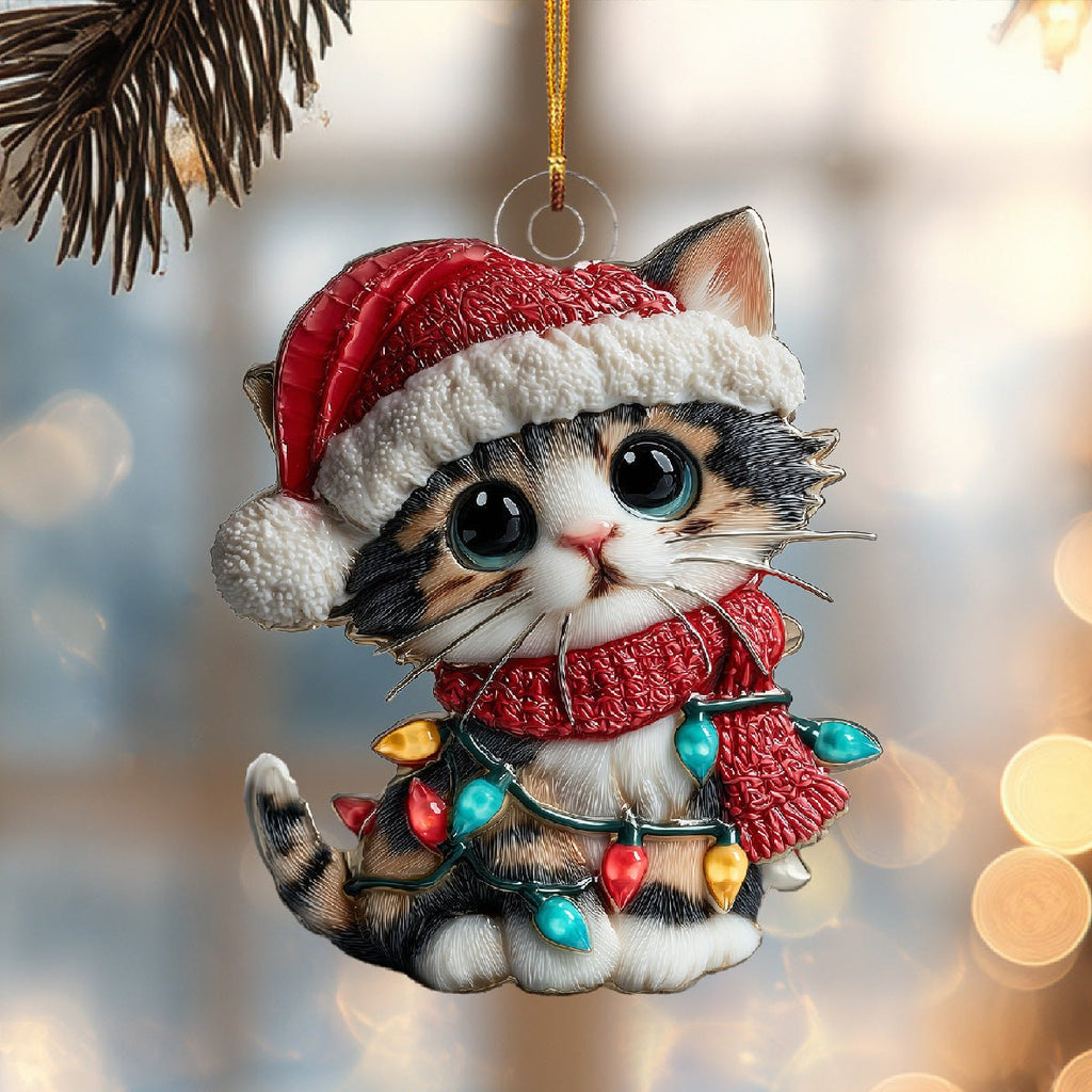 Merry Spark Christmas Ornament
