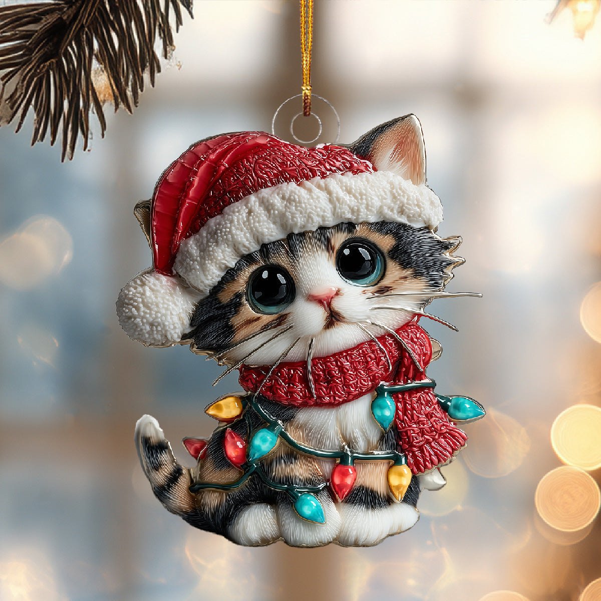 Merry Spark Christmas Ornament