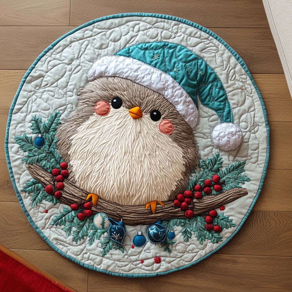 Merry Glow Round Mat Rug