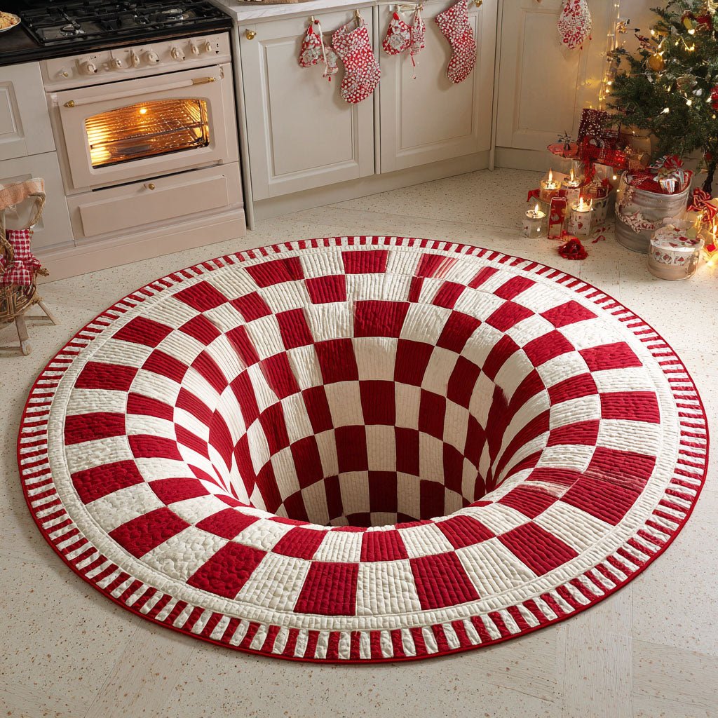 Merry Glow Round Mat Rug - Nature Design | Serene Home Decor