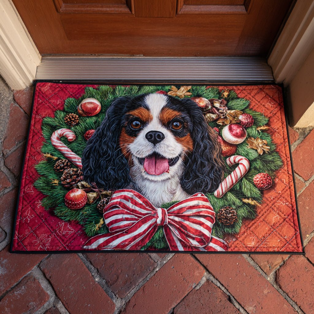 Merry King Charles Doormat - Nature Design | Printed Welcome Doormat