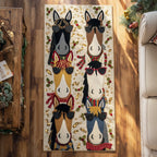 Merry Mane Moments Runner Carpet Runner Rug - Cute Pet Design | Animal Printed Runner Rug