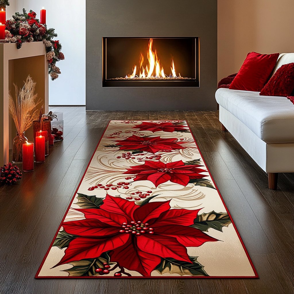 Merry Trail Runner Carpet Runner Rug - Cute Pet Design | Animal Printed Runner Rug