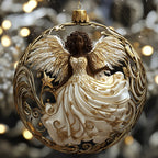 Sunset Wings Butterfly Christmas Ornament