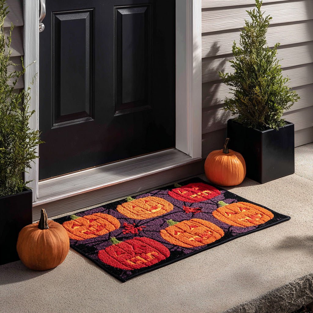 Midnight Howl Doormat - Cute Animal Design | Printed Welcome Doormat