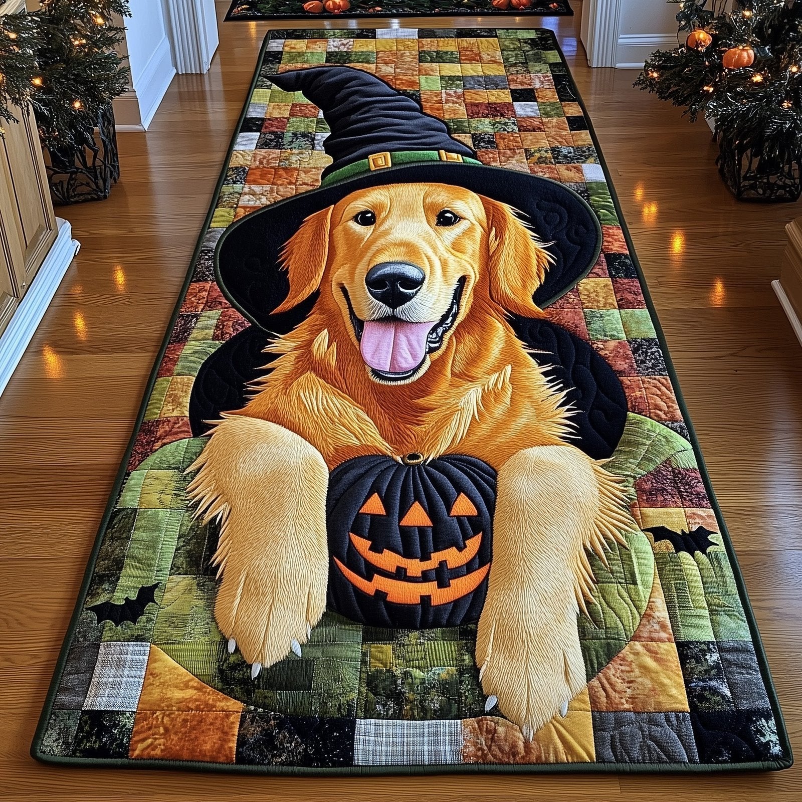 Midnight Retriever Runner Rug - Nature Design | Serene Runner Rug