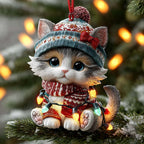 Festive Mushroom Christmas Ornament