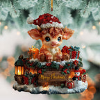 Misty Highlands Christmas Ornament
