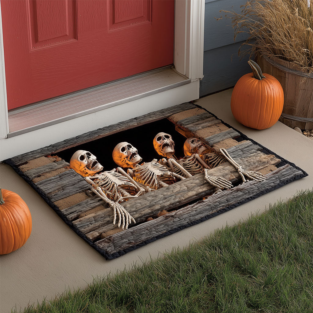 Molten Nightmare Doormat - Nature Design | Printed Welcome Doormat - washable non-slip printed rug