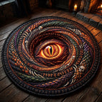 Monster Eye Round Mat Rug - Nature Design | Serene Home Decor