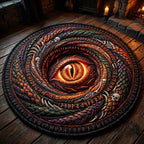 Monster Eye Round Mat Rug