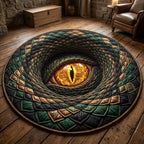 Monster Eye Round Mat Rug - Nature Design | Serene Home Decor