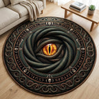 Monster Eye Round Mat Rug - Nature Design | Serene Home Decor