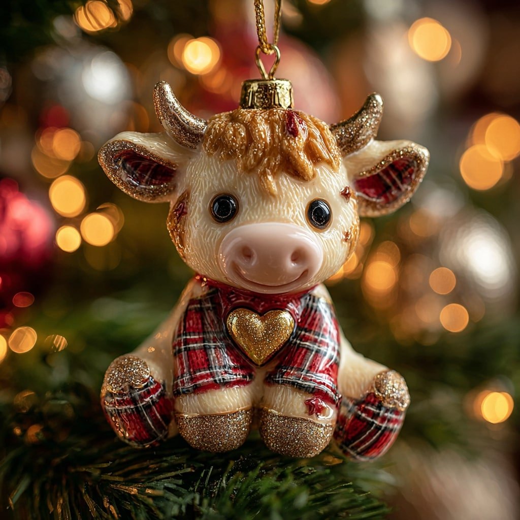 Moo Magic Christmas Ornament