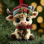 Moo Noel Christmas Ornament