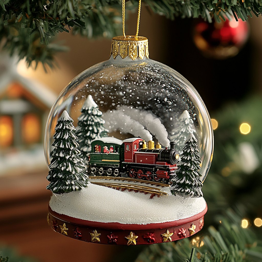 Giraffe Wilderness Christmas Ornament