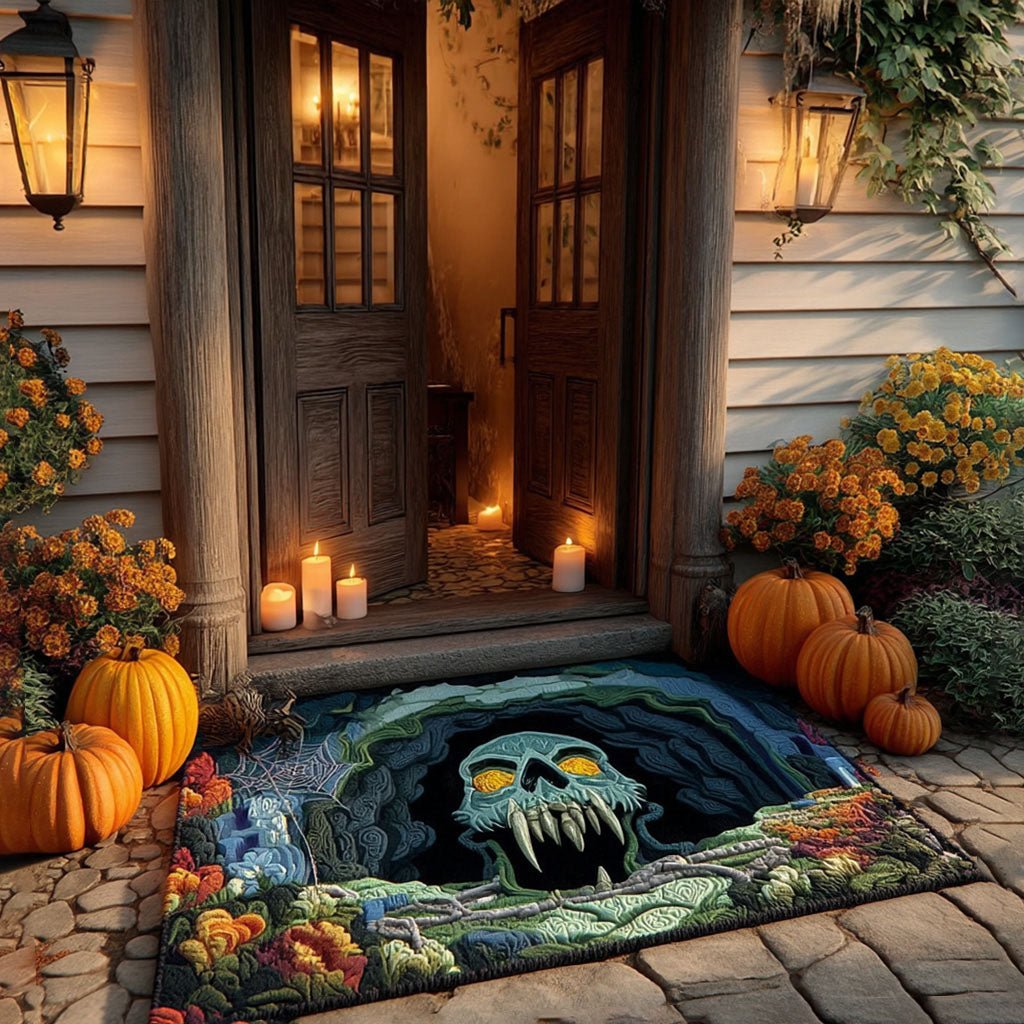 Moonlit Bonescape Doormat - Nature Design | Printed Welcome Doormat