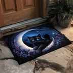 Moonlit Prowler Doormat - Cute Animal Design | Printed Welcome Doormat