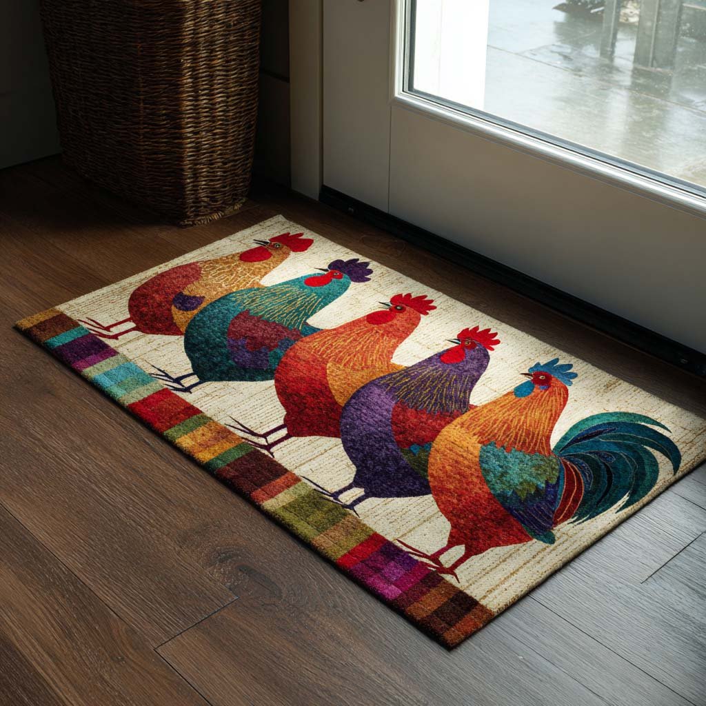 Morning Choir Doormat - Nature Design | Printed Welcome Doormat
