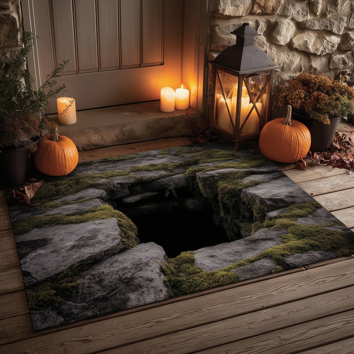 Moss Entrance Doormat - Nature Design | Printed Welcome Doormat