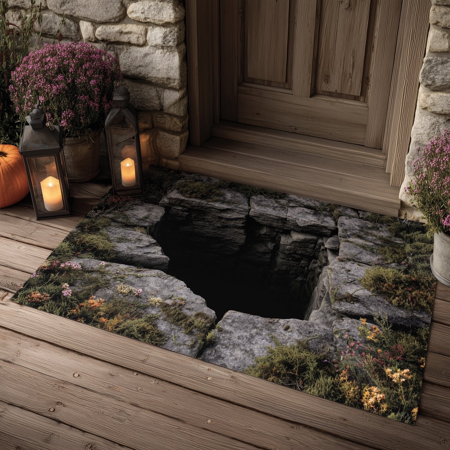 Moss Entrance Doormat - Nature Design | Printed Welcome Doormat
