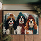 Mountain Spaniels Doormat - Nature Design | Printed Welcome Doormat