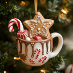Cardinal Glow Christmas Ornament