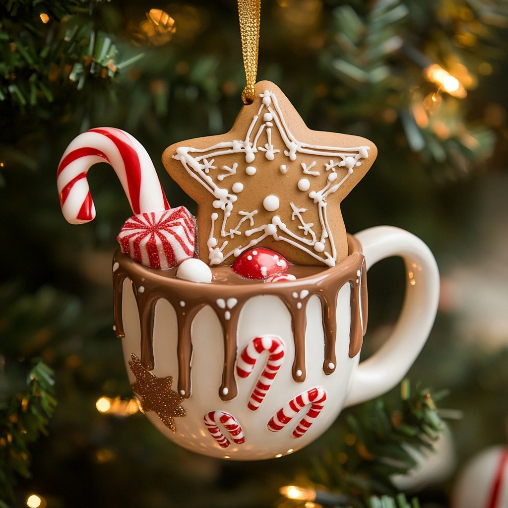 Cardinal Glow Christmas Ornament