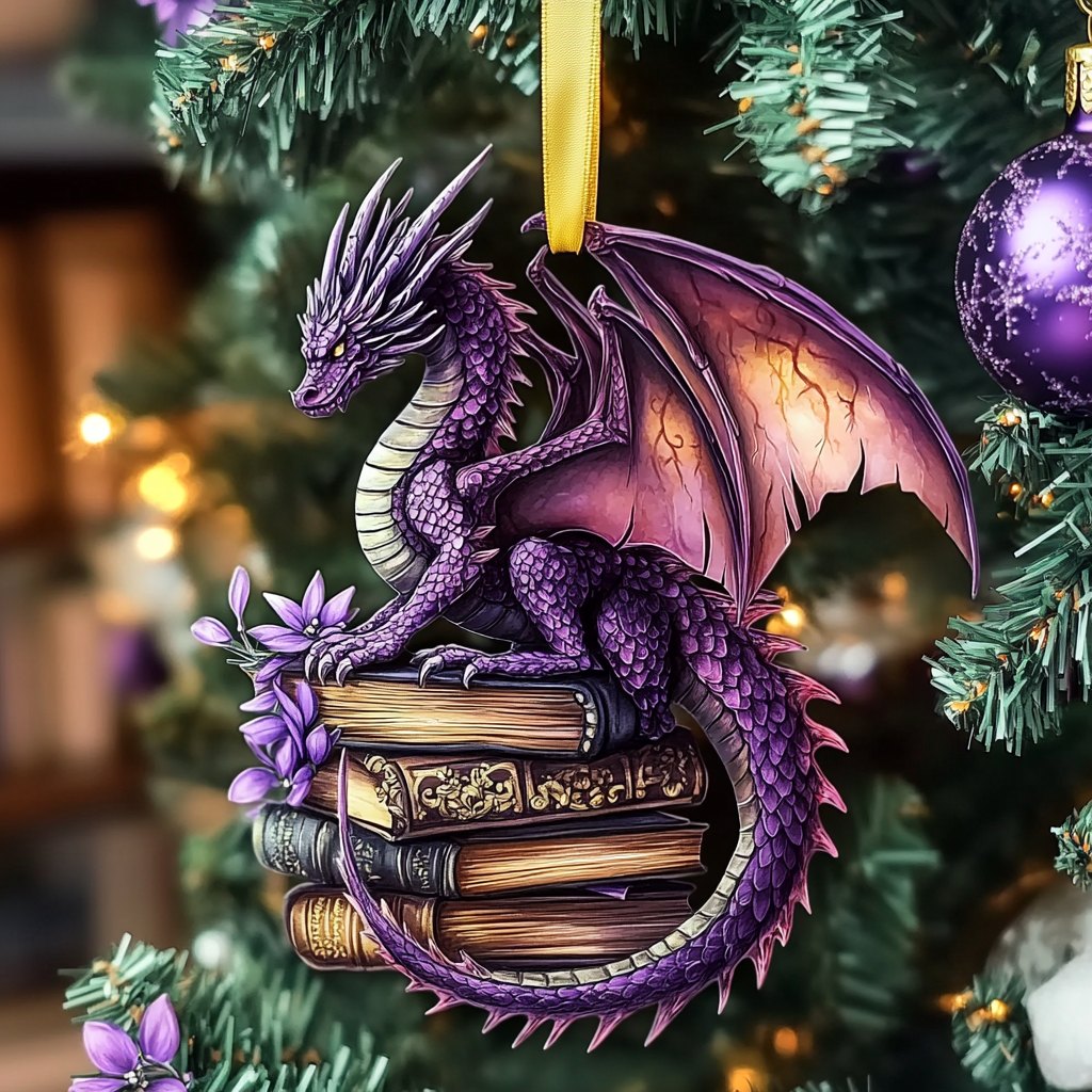 Coastal Bloom Expedition Christmas Ornament