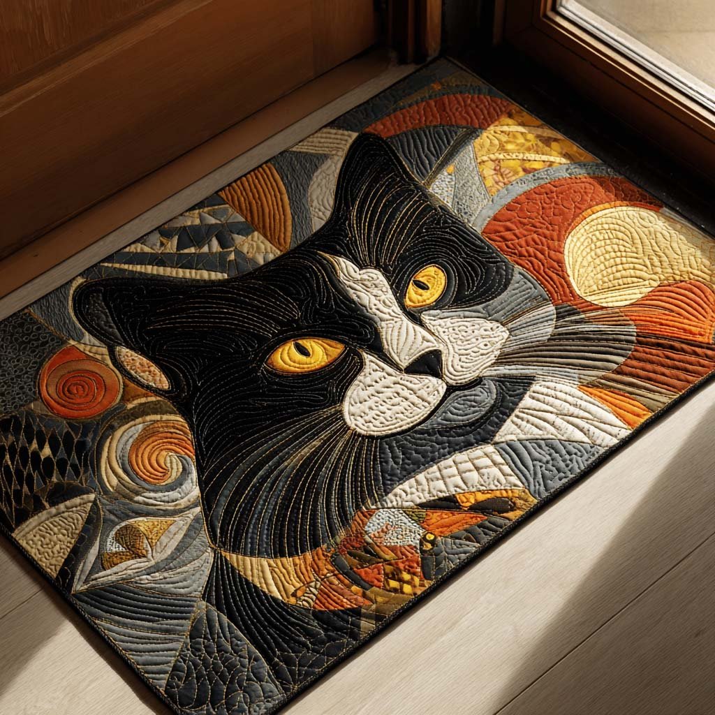 Mystic Feline Doormat - Nature Design | Printed Welcome Doormat