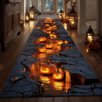 Mystic Pumpkin Runner Rug - Nature Design | Serene Runner Rug