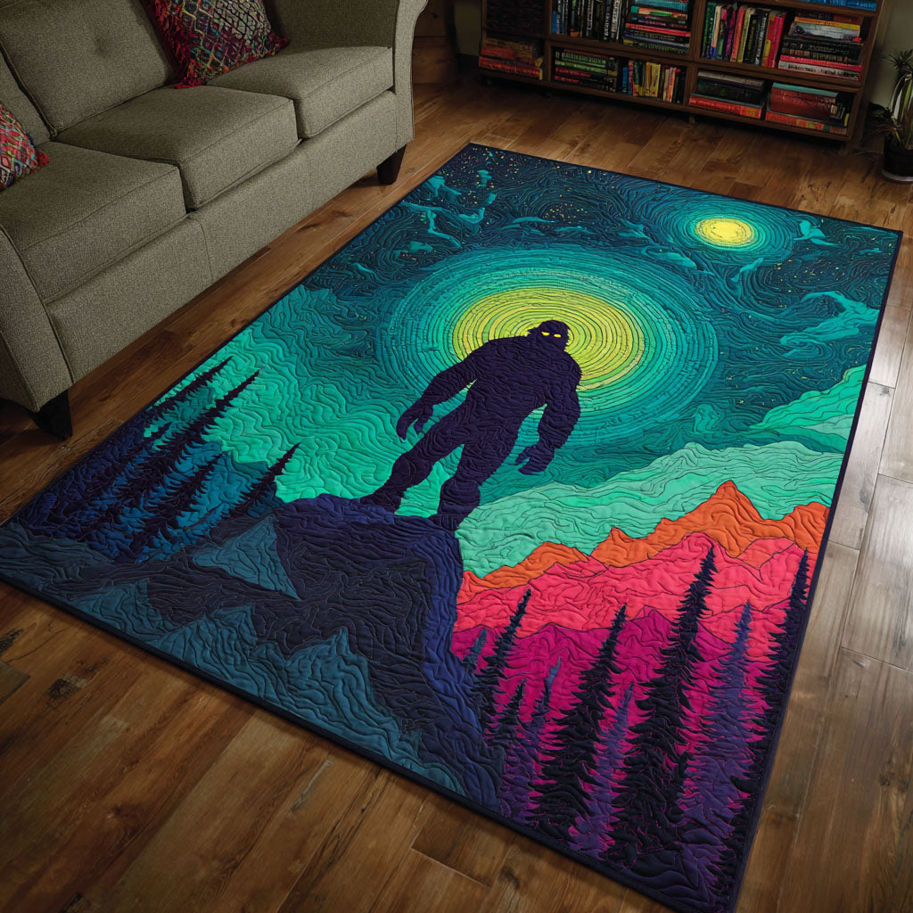 Mystic Trail area rug in a living room