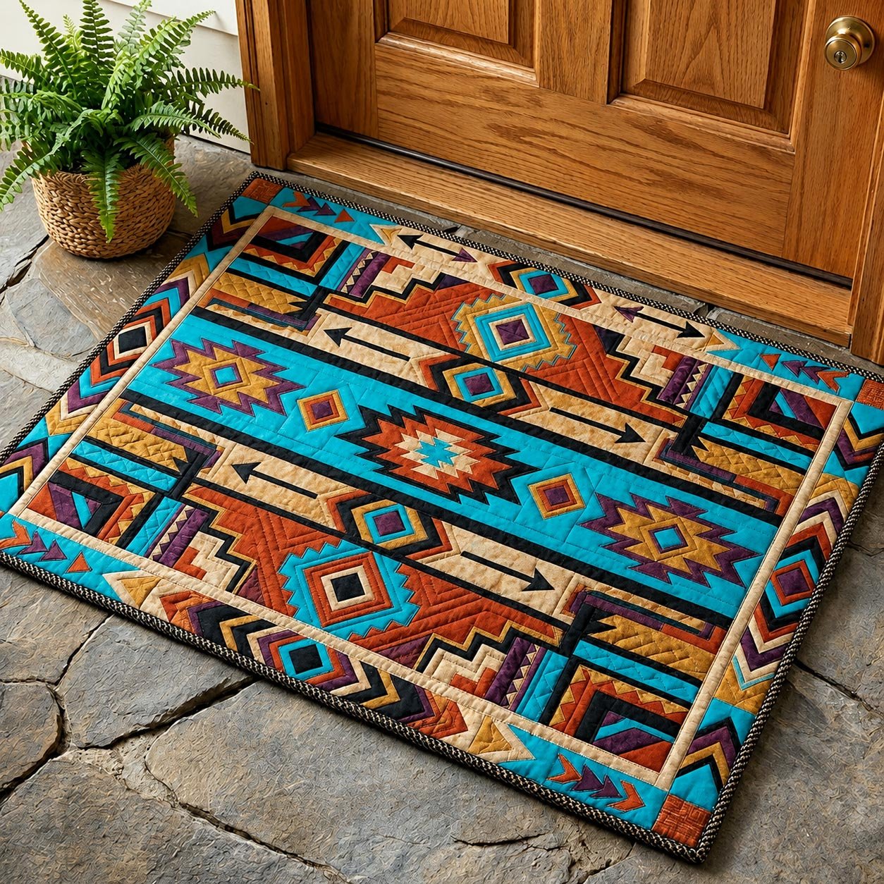 Native Legacy Doormat - Nature Design | Printed Welcome Doormat